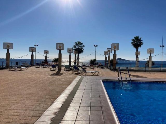 Santa Margarita, Benidorm Levante, 1St Line, Frontal Seaview, Ocean Terrace Apartment Luaran gambar